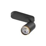 SLV Grip! Aluminium Spot Schwarz | Geeignet für 1x GU10