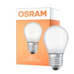 Osram LED Superstar E27 Kugel Fadenlampe Matt 3.4W 470lm - 940 Kaltweiß | Höchste Farbwiedergabe - Dimmbar - Ersatz Für 40W