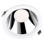 Ledvance LED Downlight Comfort Opal Aluminium 18W/15W/12W 2160lm/1800lm/1440lm 95D - 930-940 CCT | Ausschnitt 200mm - IP44 - Höchste Farbwiedergabe - Dali Dimmbar