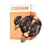 Osram Decor LED Lamp Schwarz Glas E27 3.5W 300lm - 827 Extra Warmweiß | Ersatz Für 25W