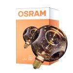 Osram Decor LED Lamp Schwarz Glas E27 3.5W 300lm - 827 Extra Warmweiß | Ersatz Für 25W