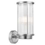 Nordlux Linton Wandleuchte Brushed Aluminium | Geeignet für 1x E27
