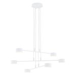 Emibig Pendelleuchte Modus Stahl Weiß | Geeignet für 6x GX53 - Max 12W