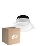 Mehrfachpackung 6x Noxion LED Downlight Hera Tief Einbau Weiß 21W 2400lm 100D - 827-830-840 CCT | 226mm - Ausschnitt 200mm