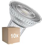 Mehrfachpackung 10x Ledvance LED Reflektor GU10 PAR16 6.1W 575lm 60D - 930 Warmweiß Warmweiß| Dimmbar - Ersatz Für 80W
