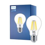 Philips MASTER Value LED Glühbirne E27 Birne Klar 3.4W 470lm - 927 Extra Warmweiß | Höchste Farbwiedergabe - Dimmbar - Ersatz für 40W