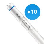 Mehrfachpackung 10x Philips LED Röhre T8 MASTER (EM/Mains) Ultra Output 14.7W 2500lm - 840 Kaltweiß | 120cm - Ersatz für 36W