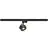 SLV Schienenstrahler Kalu 3-Phasen Aluminium Schwarz Rund 13W 970lm 35D - 830 Warmweiß | Dimmbar 