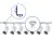 Bright Choice Komplettset 1-Phasen Rail L 1,5 x 2 Meter Weiß | incl. 7x Spot + GU10 2700K 3W Dimmbar + Abschlusskappe, Stromanschluss und L -Verbinder 