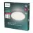 Philips LED Deckenleuchte Wincel Weiß 40W 4300lm - 865 Tageslichtweiß | Dimmbar - Fernsteuerung