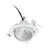 Philips Led-Spot Greenspace Accent Elbow Aluminium Weiß 30.5W 2700lm 36D - 822 Extra Warmweiß | 163mm - IP20 - Interact Dimmbar