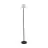 Eglo Stehlampe Montapalma-L Stahl Schwarz 2W 190lm - 830 Warmweiß | IP54 - Dimmbar - USB-C
