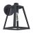 Eglo Wandleuchte Mirandola Aluminium Schwarz | IP44 - Geeignet für 1x E27