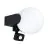 Eglo Wandleuchte Rubio Aluminium Schwarz | IP65 - Geeignet für 1x E27 - Bewegungssensor