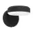 Eglo Wandleuchte Fornaci Stahl Schwarz 3W 320lm - 830 Warmweiß | IP65