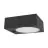 Eglo Wandleuchte Darfano Schwarz 6W 930lm - 840 Kaltweiß | IP54 - Dimmbar - Bewegungssensor
