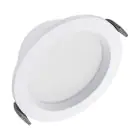 Ledvance LED Downlight Comfort Opal Aluminium Weiß 13W 1430lm 180D - 930-940 CCT | 116mm - Ausschnitt 100mm - IP44 - Höchste Farbwiedergabe - Zigbee Dimmbar 