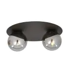 Emibig Deckenleuchte Solar Stahl Schwarz | Geeignet für 2x E14 - Max 10W