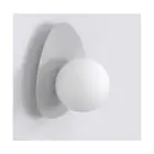 Emibig Wandleuchte Ovo Stahl Grau | Geeignet für 1x G9 - Max 8W