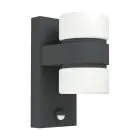 Eglo Wandleuchte Atollari Aluminium Anthrazit 4W 360lm - 830 Warmweiß | IP44