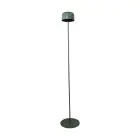 Eglo Stehlampe Roccanova-L Stahl Grün 2W 270lm - 830 Warmweiß | IP44 - Touch Dimmbar - USB-C