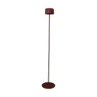 Eglo Stehlampe Roccanova-L Stahl Orange 2W 270lm - 830 Warmweiß | IP44 - Touch Dimmbar - USB-C