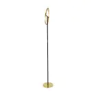 Eglo Stehlampe Castelpoto Stahl Brushed Kupfer, Schwarz 17.6W 2000lm - 830 Warmweiß | Dimmbar
