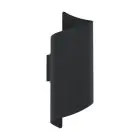 Eglo Wandleuchte Montarello Stahl Schwarz 4W 510lm - 827-840-860 CCT | IP54
